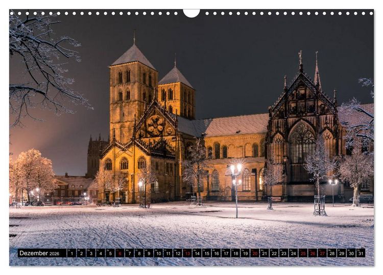 Produktbild: Das M&uuml;nsterland - Meine Impressionen (Wandkalender 2026 DIN A3 quer), CALVENDO Monatskalender