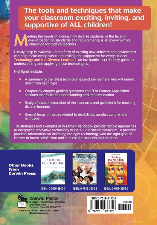 Produktbild: Technology and the Diverse Learner