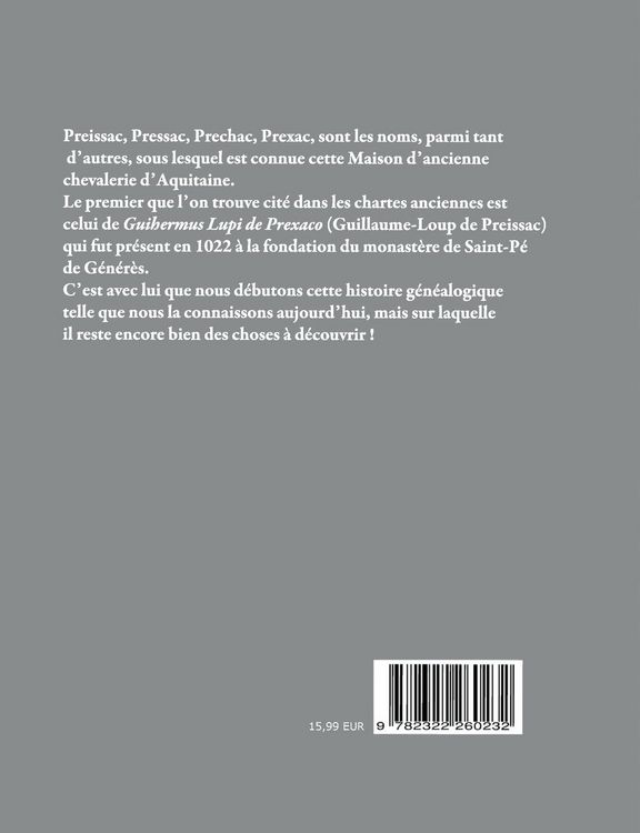 Produktbild: Les Preissac - public