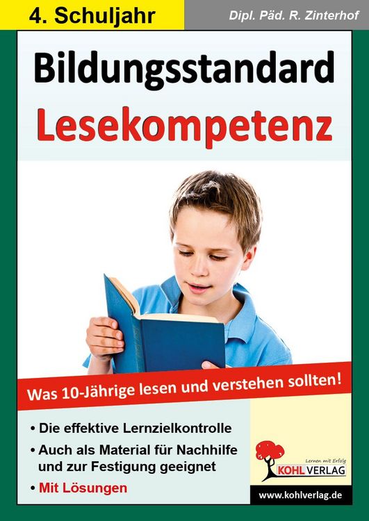 Produktbild: Bildungsstandard Lesekompetenz / Klasse 4
