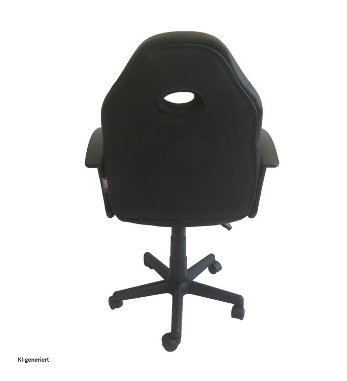 Produktbild: HTI-Living Schreibtischstuhl Junior h&ouml;henverstellbar ergonomischer Drehstuhl Schwarz-Gr&uuml;n