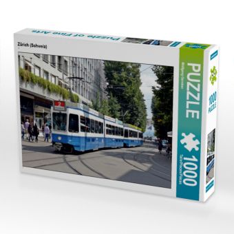 Produktbild: CALVENDO Puzzle Z&uuml;rich (Schweiz) 1000 Teile Puzzle quer | 1000 Teile Lege-Gr&ouml;&szlig;e 64 &times; 48 cm Foto-Puzzle f&uuml;r gl&uuml;ckliche Stunden