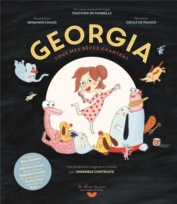 Produktbild: Georgia : tous mes r&ecirc;ves chantent + 1 CD audio