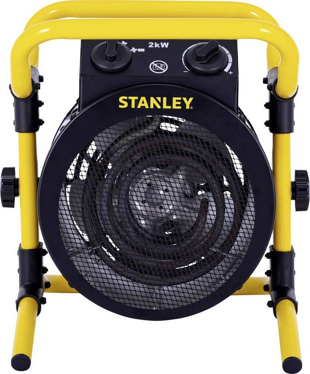 Produktbild: STANLEY SXJH102000E Heizl&uuml;fter 2000W 20m&sup2; Schwarz/Gelb