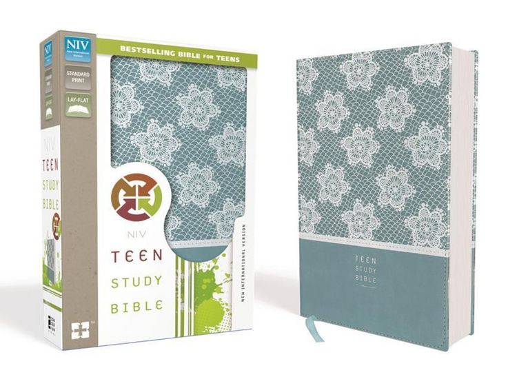 Produktbild: Niv Teen Study Bible Imit Blue