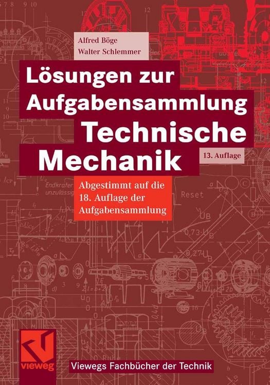 Produktbild: L&ouml;sungen zur Aufgabensammlung Technische Mechanik