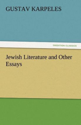 Produktbild: Jewish Literature and Other Essays