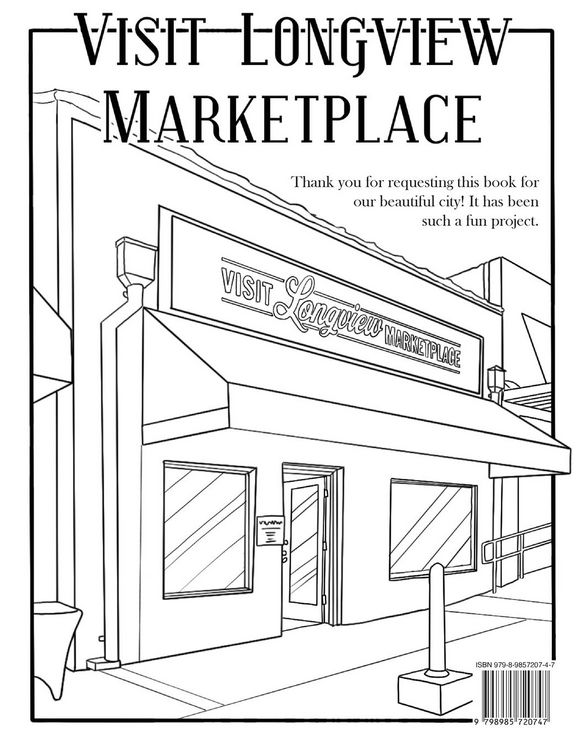 Produktbild: City of Longview Coloring Book