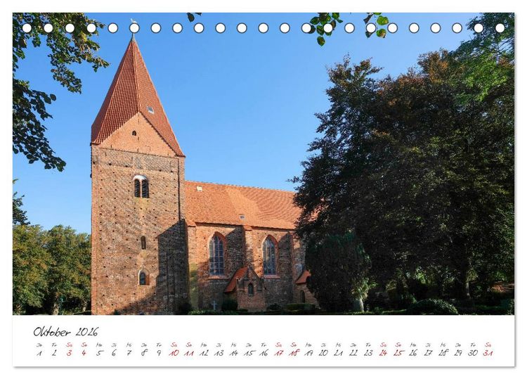 Produktbild: Osteeinsel Poel (Tischkalender 2026 DIN A5 quer), CALVENDO Monatskalender