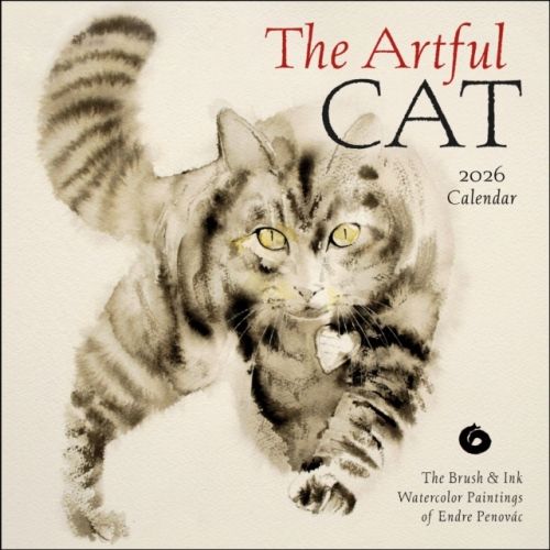 Produktbild: The Artful Cat 2026 Wall Calendar