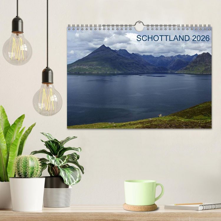Produktbild: Schottland 2026 (Wandkalender 2026 DIN A4 quer), CALVENDO Monatskalender