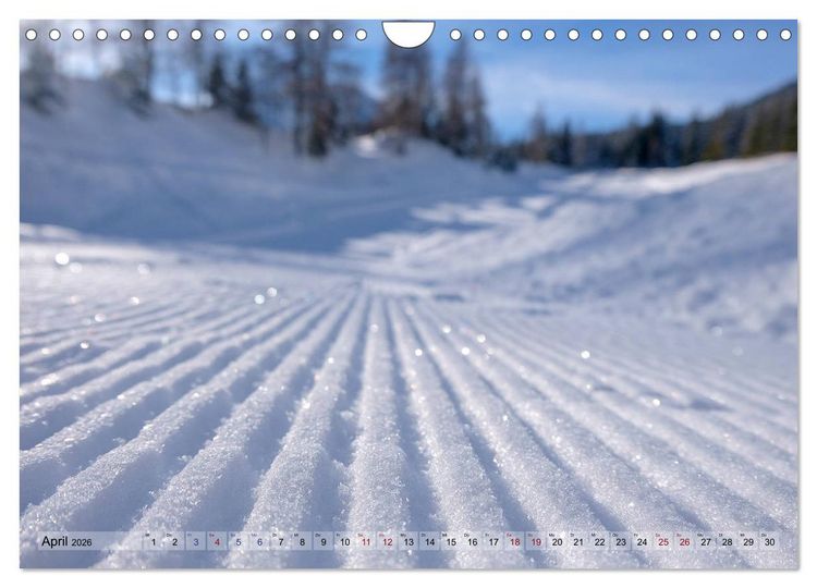 Produktbild: Schneeliebe (Wandkalender 2026 DIN A4 quer), CALVENDO Monatskalender