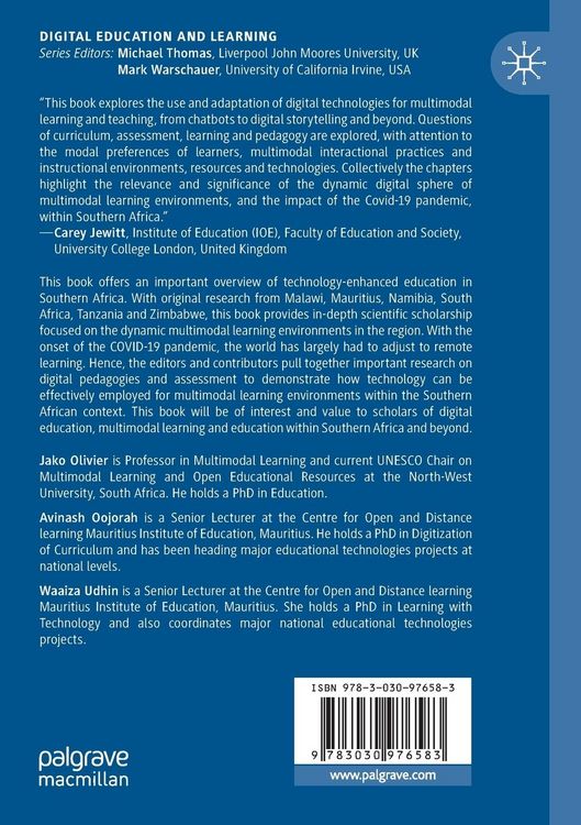 Produktbild: Multimodal Learning Environments in Southern Africa