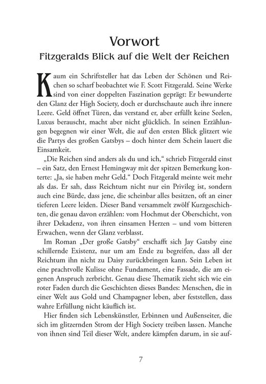 Produktbild: Gatsbys Welt. Die besten Kurzgeschichten. Band 3. F. Scott Fitzgerald