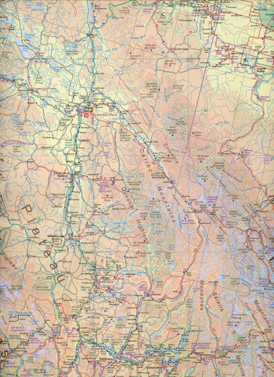 Produktbild: Canada Western Travel Reference Map