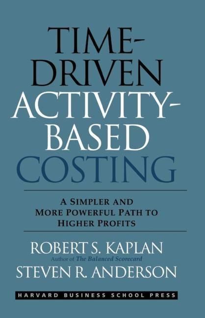 Produktbild: Time-Driven Activity-Based Costing
