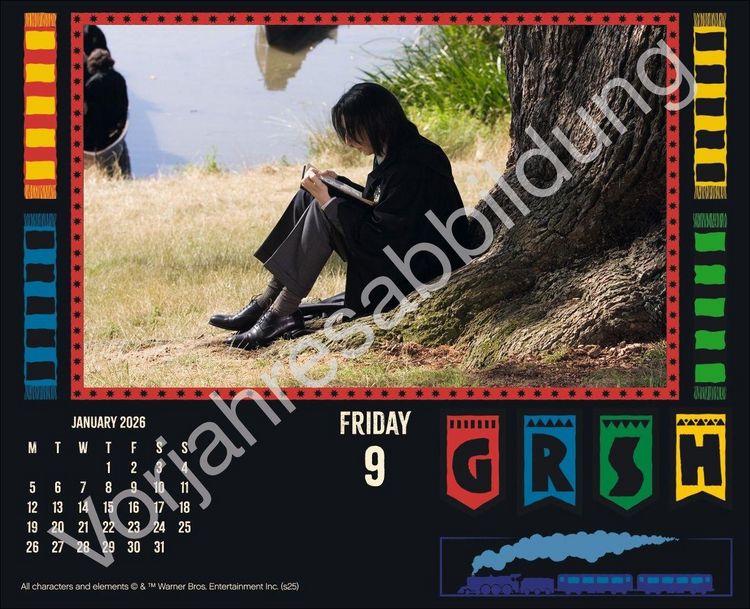 Produktbild: Harry Potter Tagesabrei&szlig;kalender 2027