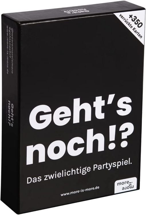 Produktbild: Geht's noch!? - das zwielichtige Partyspiel