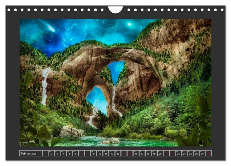 Produktbild: Magische Gefilde (Wandkalender 2026 DIN A4 quer), CALVENDO Monatskalender