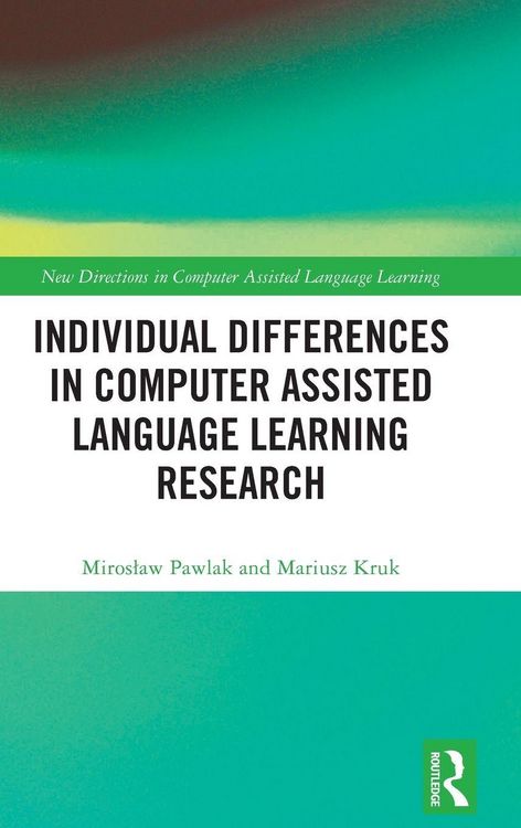 Produktbild: Individual differences in Computer Assisted Language Learning Research