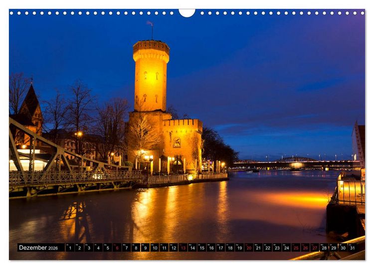 Produktbild: K&Ouml;LN AUSBLICK - RHEINBLICK (Wandkalender 2026 DIN A3 quer), CALVENDO Monatskalender