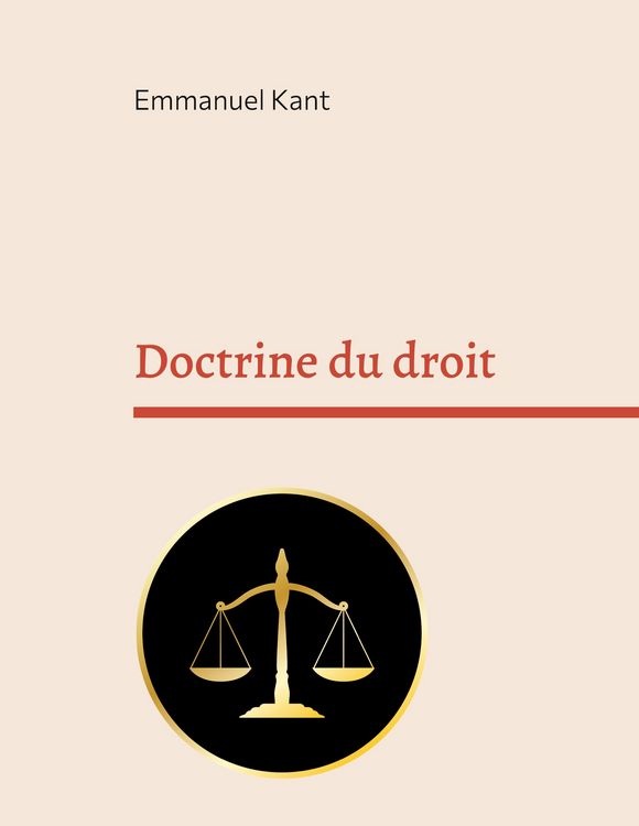 Produktbild: Doctrine du droit