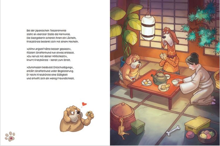Produktbild: Giraffenhund und Kratzb&uuml;rste - Eine Reise nach Tokio