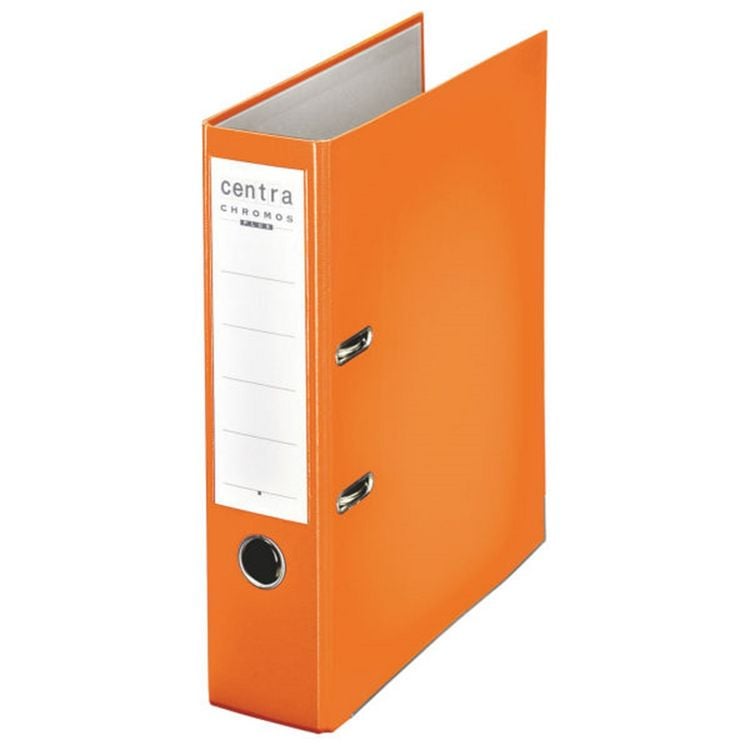 Produktbild: Ordner A4 Centra Plastik Breite 8 cm orange