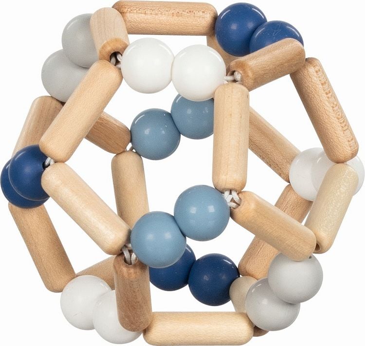 Produktbild: Goki 65345 - Greifling Elastik Ball, blau