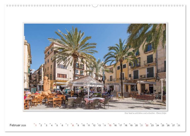 Produktbild: Emotionale Momente: Palma de Mallorca (Wandkalender 2026 DIN A2 quer), CALVENDO Monatskalender