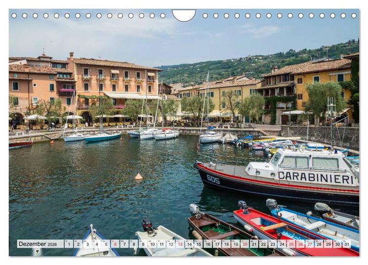 Produktbild: GARDASEE Orte am malerischen Ostufer (Wandkalender 2026 DIN A4 quer), CALVENDO Monatskalender