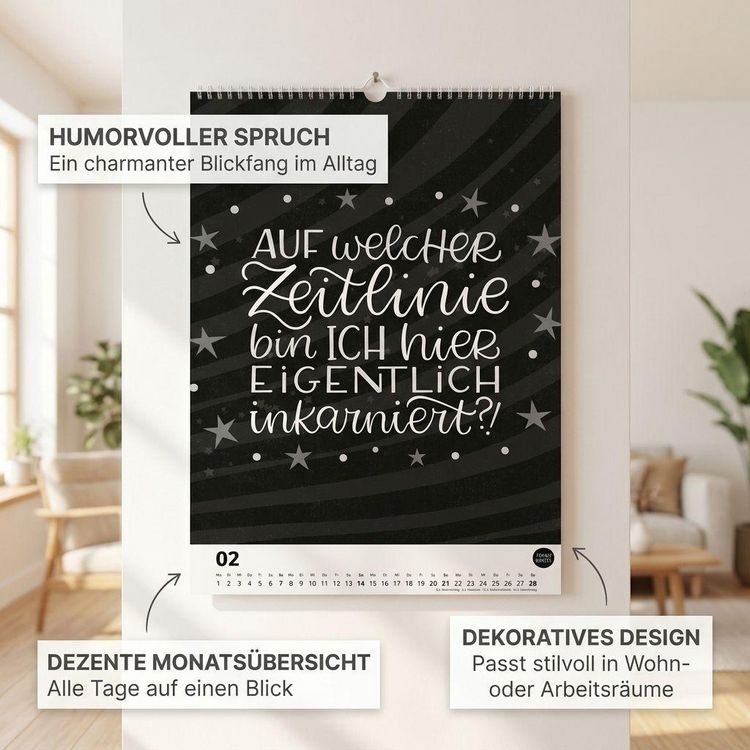 Produktbild: Funny Quotes-Kalender 2027