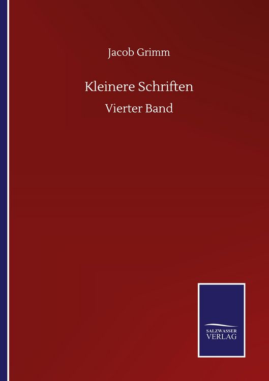 Produktbild: Kleinere Schriften