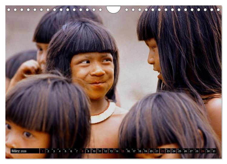 Produktbild: XINGU - Fluss der Menschenwesen (Wandkalender 2026 DIN A4 quer), CALVENDO Monatskalender