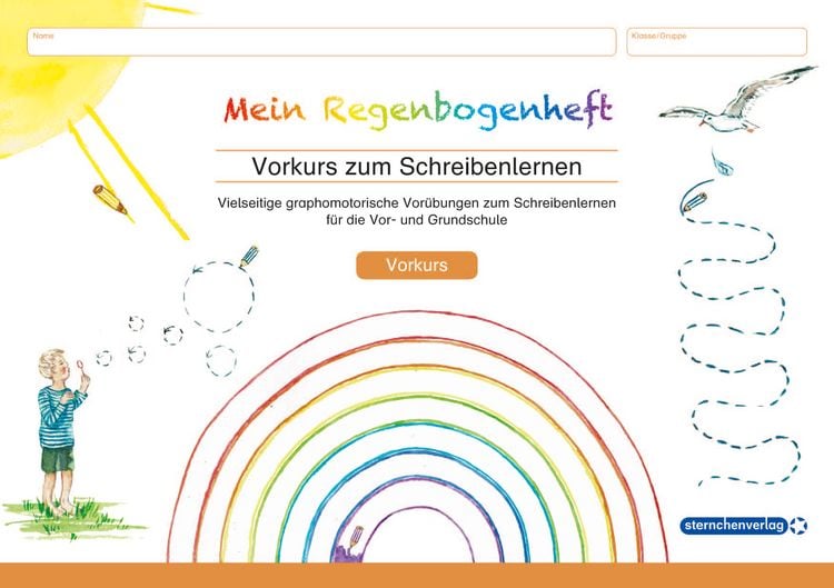 Produktbild: Mein Regenbogenheft - Vorkurs zum Schreibenlernen