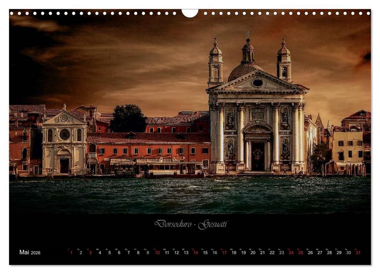 Produktbild: Venedig &ndash; La Serenissima (Wandkalender 2026 DIN A3 quer), CALVENDO Monatskalender