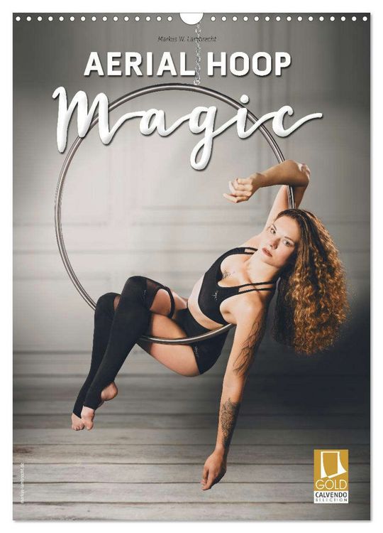 Produktbild: Aerial Hoop Magic (Wandkalender 2026 DIN A3 hoch), CALVENDO Monatskalender