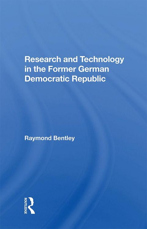 Produktbild: Research And Technology In The Former German Democratic Republic