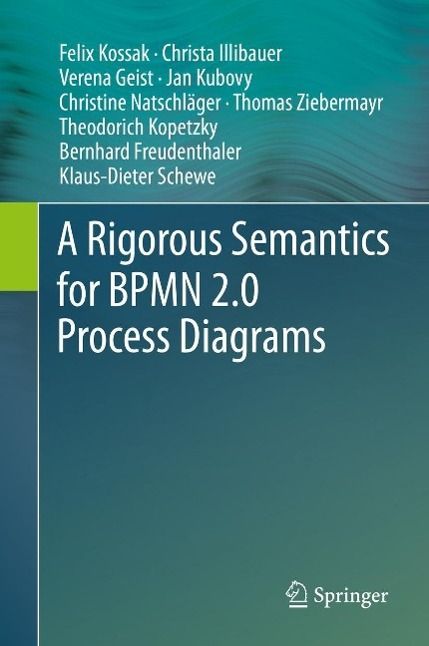 Produktbild: A Rigorous Semantics for BPMN 2.0 Process Diagrams