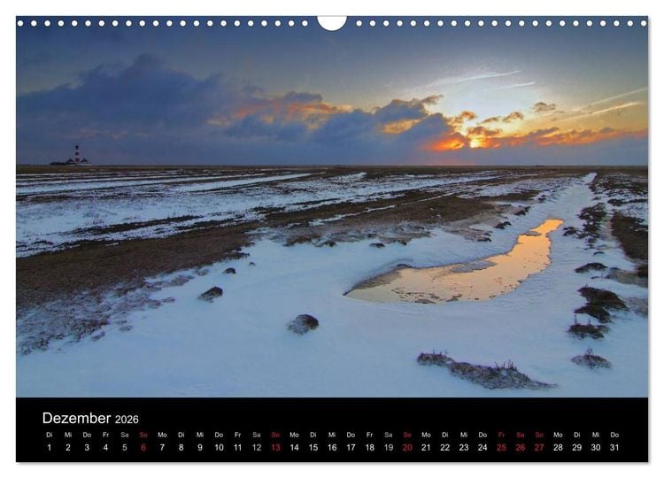 Produktbild: St. Peter-Ording (Wandkalender 2026 DIN A3 quer), CALVENDO Monatskalender