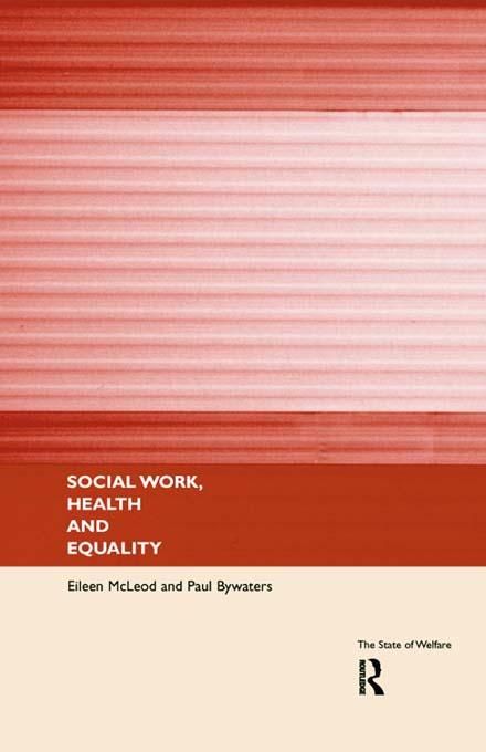 Produktbild: Social Work, Health and Equality
