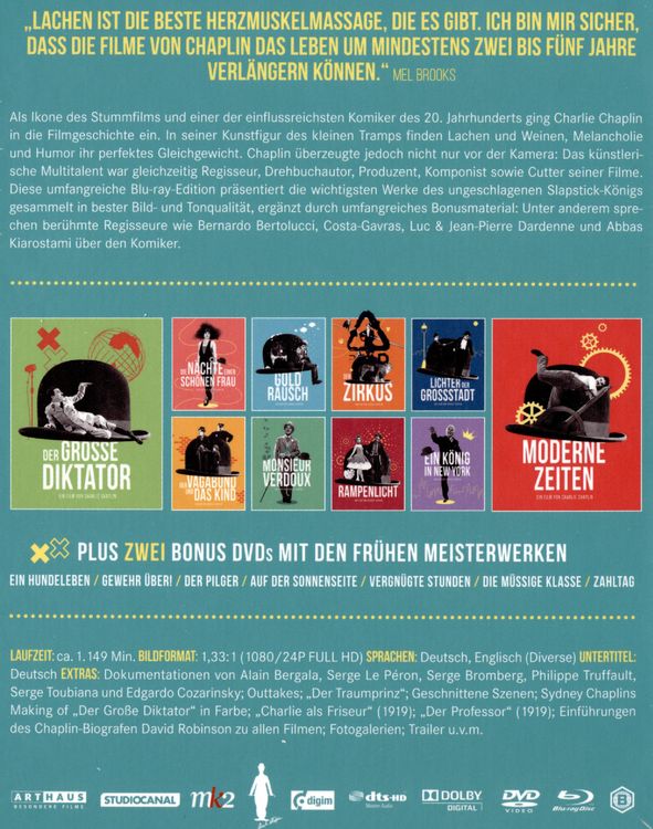 Charlie Chaplin / Complete Collection [12 BRs] als Blu-ray kaufen