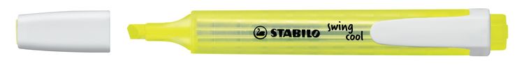 Textmarker - STABILO swing cool - 4er Pack - gelb, grün, blau, pink