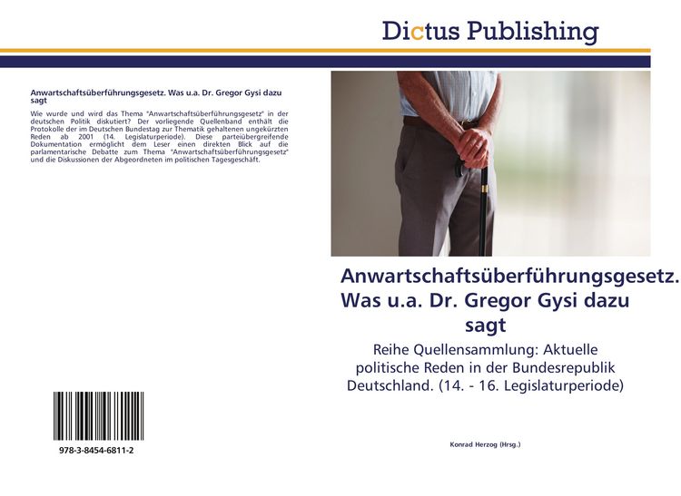 Produktbild: Anwartschafts&uuml;berf&uuml;hrungsgesetz. Was u.a. Dr. Gregor Gysi dazu sagt