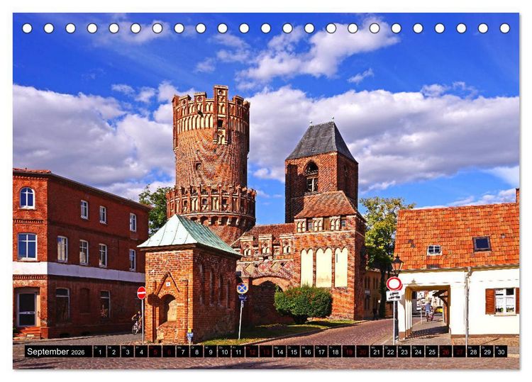 Produktbild: Havelberg bis Tangerm&uuml;nde (Tischkalender 2026 DIN A5 quer), CALVENDO Monatskalender