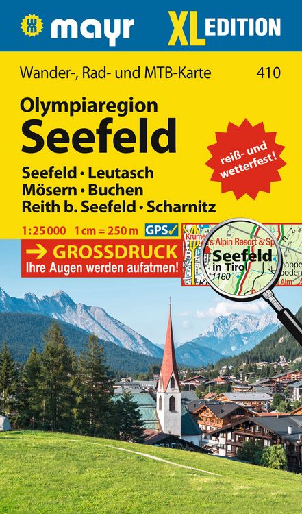 Produktbild: Mayr Wanderkarte Olympiaregion Seefeld XL 1:25.000
