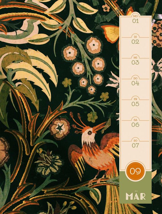 Produktbild: Patterns Wochenplaner Kalender 2027
