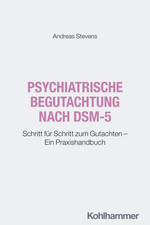 Produktbild: Psychiatrische Begutachtung nach DSM-5