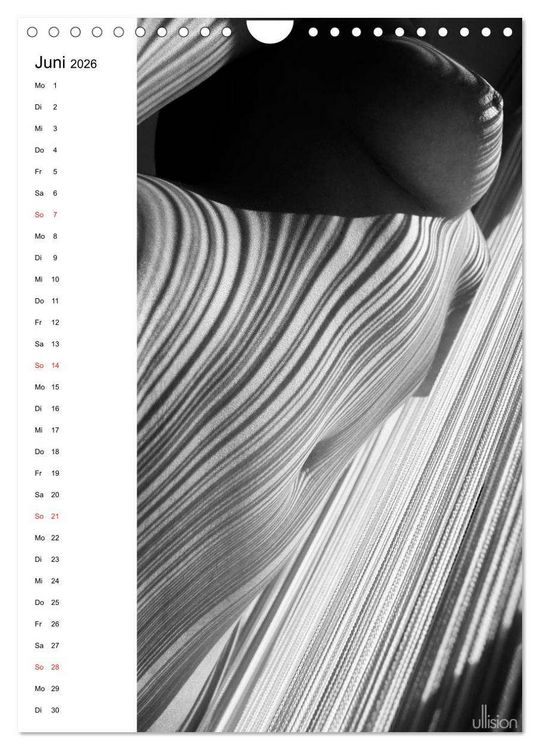 Produktbild: Akt abstrakt (Wandkalender 2026 DIN A4 hoch), CALVENDO Monatskalender