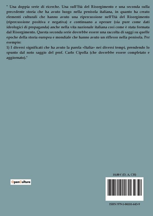Produktbild: Il Risorgimento